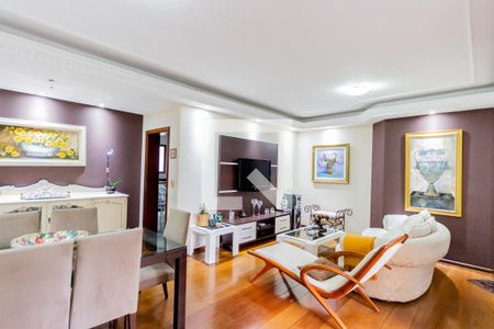 Sala de apartamento para alugar com 3 quartos, 156m² em Jardim, Santo André