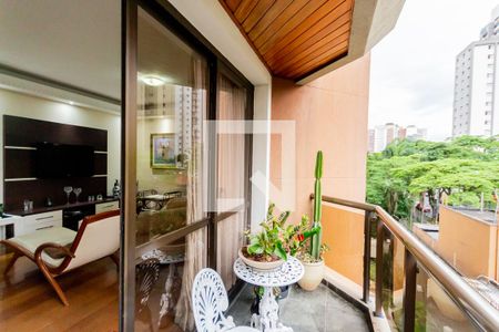 Varanda da Sala de apartamento para alugar com 3 quartos, 156m² em Jardim, Santo André