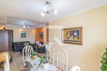 Sala de Jantar de apartamento à venda com 3 quartos, 97m² em Vila Scarpelli, Santo André