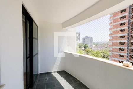 Varanda da Sala de apartamento para alugar com 3 quartos, 80m² em Jacarepaguá, Rio de Janeiro