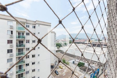 Varanda da Sala de apartamento para alugar com 2 quartos, 50m² em São Cristóvão, Rio de Janeiro