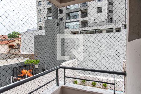 Apartamento à venda com 90m², 3 quartos e 2 vagasVaranda do quarto 2