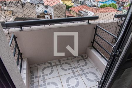 Apartamento à venda com 90m², 3 quartos e 2 vagasVaranda do quarto 1