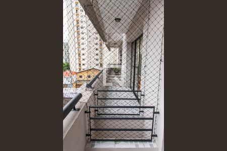 Apartamento à venda com 90m², 3 quartos e 2 vagasVaranda do quarto 1