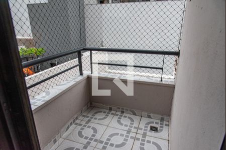 Apartamento à venda com 90m², 3 quartos e 2 vagasVaranda do quarto 2