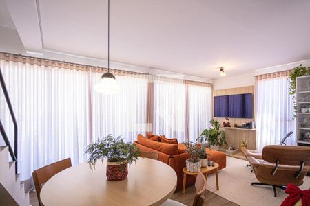 Apartamento à venda com 102m², 3 quartos e 2 vagasSala