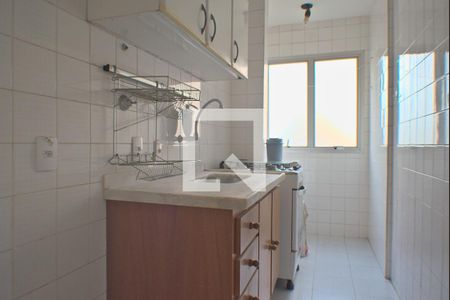 Cozinha e Área de Serviço de kitnet/studio para alugar com 1 quarto, 42m² em Botafogo, Campinas