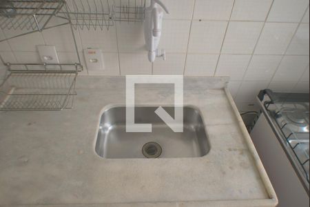 Cozinha e Área de Serviço de kitnet/studio para alugar com 1 quarto, 42m² em Botafogo, Campinas