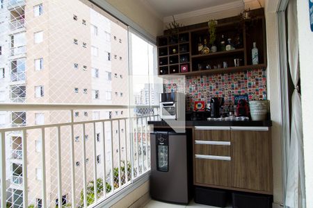 Varanda de apartamento à venda com 2 quartos, 53m² em Saúde, São Paulo