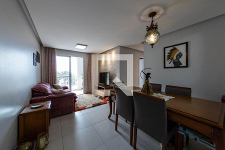 Sala de apartamento para alugar com 3 quartos, 78m² em Parque São Lucas, São Paulo