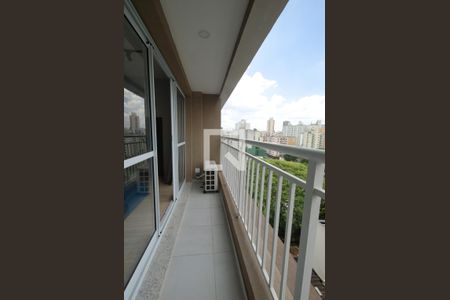 Studio para alugar com 27m², 1 quarto e sem vagaVaranda