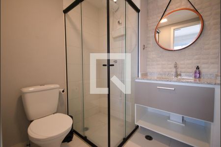 Studio para alugar com 27m², 1 quarto e sem vagaBanheiro