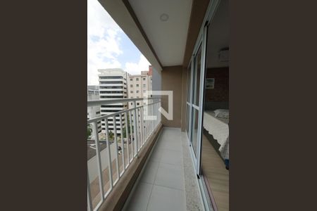 Studio para alugar com 27m², 1 quarto e sem vagaVaranda