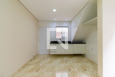 Sala/Cozinha de casa de condomínio para alugar com 3 quartos, 90m² em Parque Independência, São Paulo