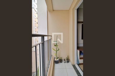 Varanda da Sala de apartamento para alugar com 2 quartos, 50m² em Vila Andrade, São Paulo