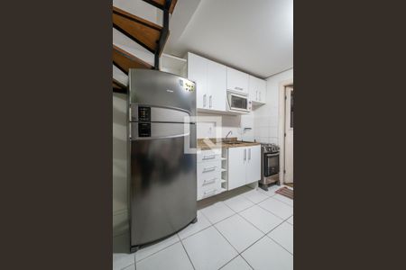 Sala/Cozinha de casa de condomínio à venda com 3 quartos, 123m² em Cavalhada, Porto Alegre