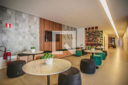 Studio para alugar com 19m², 1 quarto e sem vaga Studio para alugar com 19m², 1 quarto e sem vagaÁrea de Convivência