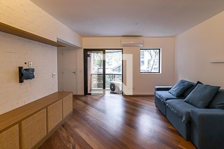 Sala de apartamento à venda com 3 quartos, 123m² em Itaim Bibi, São Paulo