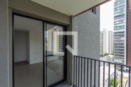 Studio à venda com 33m², 1 quarto e sem vagaVaranda