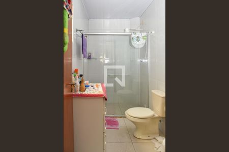 Banheiro da Suíte 1 de casa à venda com 5 quartos, 160m² em Jardim Floresta, Porto Alegre