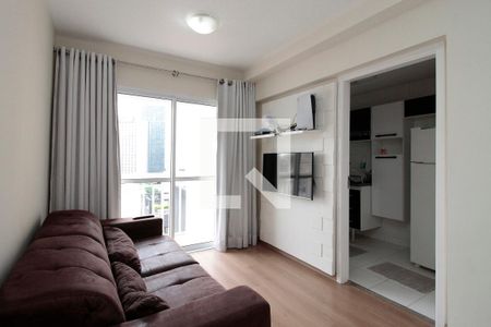 Sala de apartamento para alugar com 1 quarto, 37m² em Vila Buarque, São Paulo