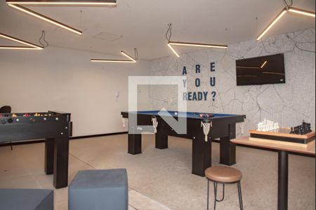 Apartamento à venda com 34m², 1 quarto e sem vagaÁrea comum - Salão de jogos