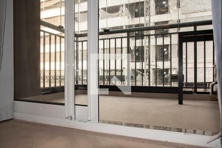 Varanda do Studio de apartamento à venda com 1 quarto, 34m² em Vila Clementino, São Paulo