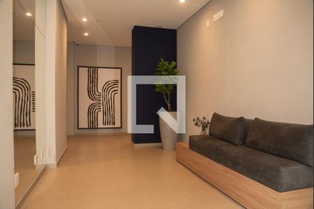 Apartamento à venda com 34m², 1 quarto e sem vagaHall social