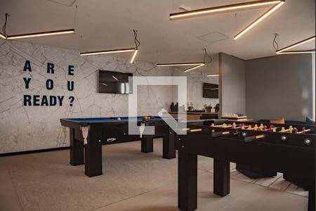 Apartamento à venda com 34m², 1 quarto e sem vagaÁrea comum - Salão de jogos