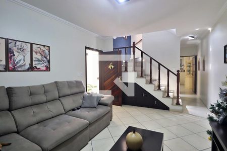 Sala de casa à venda com 4 quartos, 225m² em Parque Novo Oratório, Santo André