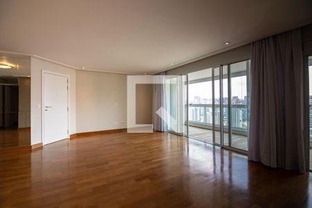 Sala de apartamento à venda com 3 quartos, 152m² em Brooklin, São Paulo