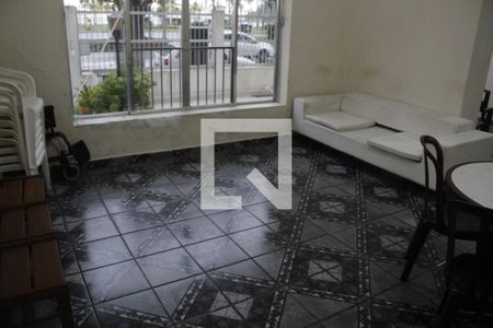 Área comum - Salão de festas de kitnet/studio para alugar com 1 quarto, 28m² em Itararé, São Vicente