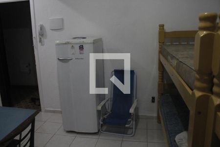 Sala/Quarto de kitnet/studio para alugar com 1 quarto, 28m² em Itararé, São Vicente