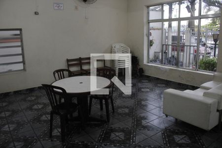 Área comum - Salão de festas de kitnet/studio para alugar com 1 quarto, 28m² em Itararé, São Vicente
