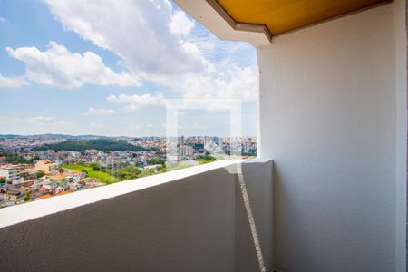 Varanda da sala de apartamento para alugar com 2 quartos, 71m² em Vila Apiai, Santo André