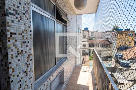 Varanda da Sala de apartamento para alugar com 3 quartos, 90m² em Penha Circular, Rio de Janeiro