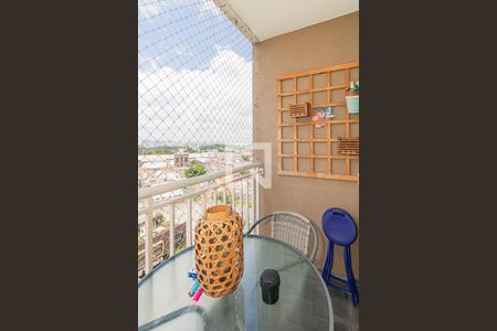 Varanda da Sala de apartamento para alugar com 3 quartos, 60m² em Vila Guilherme, São Paulo