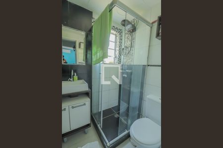 Banheiro de apartamento à venda com 2 quartos, 45m² em Rio dos Sinos, São Leopoldo