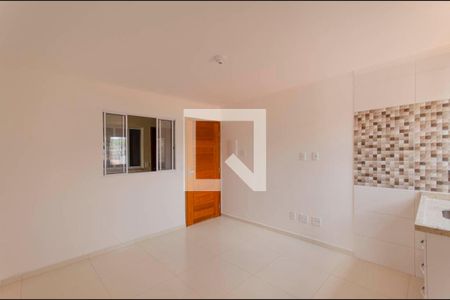 Sala e Cozinha Integrada de apartamento para alugar com 2 quartos, 42m² em Jardim Três Marias, São Paulo