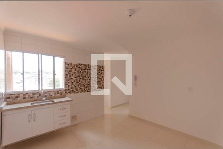 Sala e Cozinha Integrada de apartamento para alugar com 2 quartos, 42m² em Jardim Três Marias, São Paulo