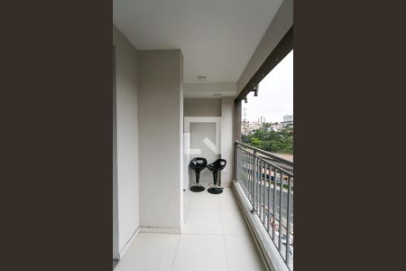 Studio à venda com 38m², 1 quarto e sem vagaVaranda