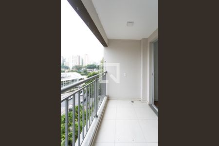 Studio à venda com 38m², 1 quarto e sem vagaVaranda