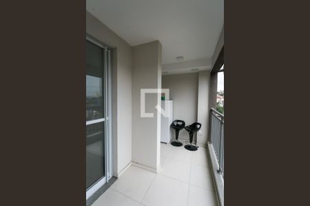 Studio à venda com 38m², 1 quarto e sem vagaVaranda