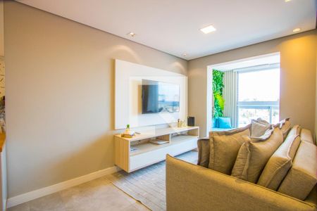 Sala de apartamento à venda com 2 quartos, 61m² em Paraíso, Santo André