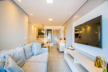 Sala de apartamento à venda com 2 quartos, 61m² em Paraíso, Santo André