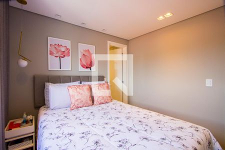 Quarto 1 - Suíte de apartamento à venda com 2 quartos, 61m² em Paraíso, Santo André