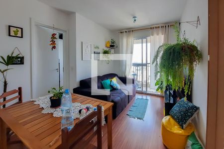 Sala de apartamento para alugar com 1 quarto, 46m² em Jardim Olavo Bilac, São Bernardo do Campo