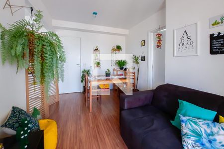 Sala de apartamento para alugar com 1 quarto, 46m² em Jardim Olavo Bilac, São Bernardo do Campo
