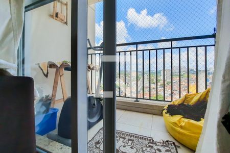 Varanda de apartamento para alugar com 1 quarto, 46m² em Jardim Olavo Bilac, São Bernardo do Campo