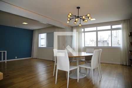 Sala de apartamento à venda com 1 quarto, 92m² em Jardim Paulista, São Paulo